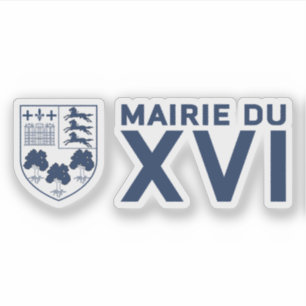 Sticker Le logo du 16e arrondissement de Paris