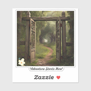 Sticker "Le long chemin"