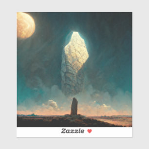 Sticker Le Monolithe 3 Imaginaire Sci-Fi