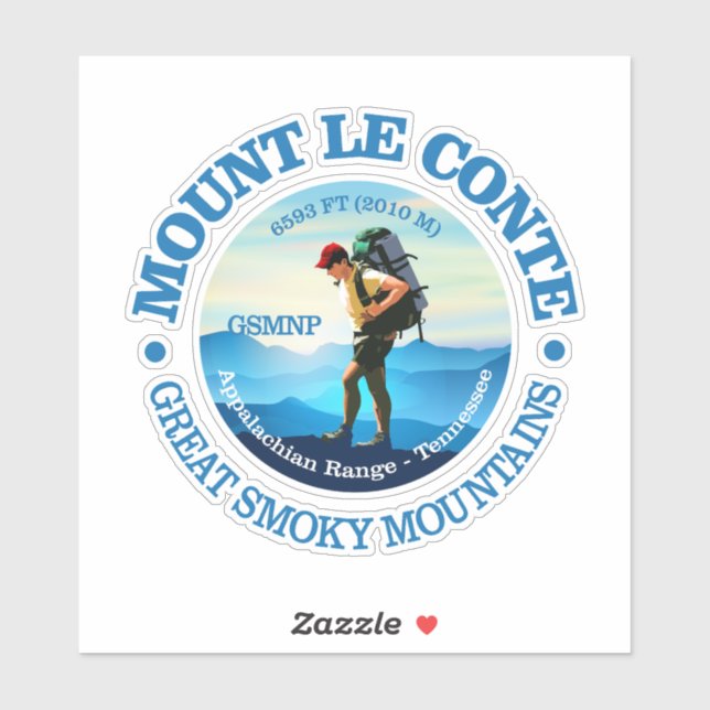 Sticker Le Mont Le Conte (C) (Feuille)