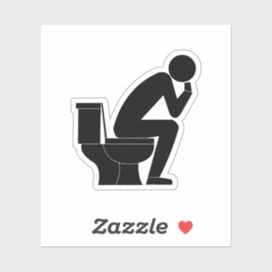 Sticker Le penseur