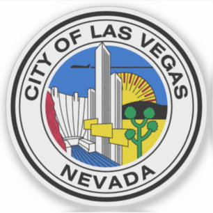 Sticker Le phoque de Las Vegas, Nevada