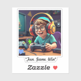 Sticker "Le plaisir du joueur"