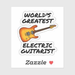 Sticker Le plus grand guitariste électrique du monde, Guit