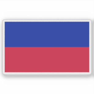 Sticker Le premier drapeau de la République d'Haïti (1804)