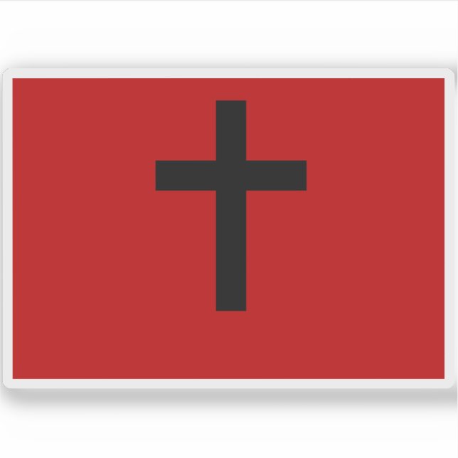 Sticker Le premier drapeau révolutionnaire de la Grèce (18 (Devant)