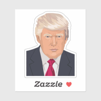 Sticker Le président Donald Trump
