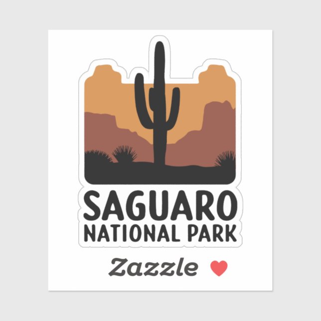 Sticker Le Saguaro Cactus (Feuille)
