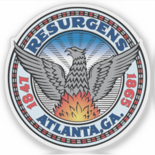 Sticker Le Sceau d'Atlanta, Géorgie