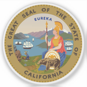 Sticker Le sceau de l'état de Californie