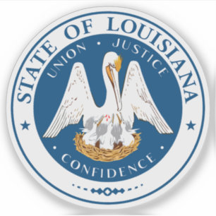 Sticker Le sceau de l'état de Louisiane