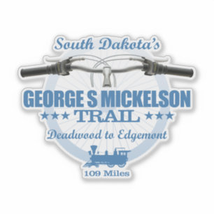 Sticker Le sentier George S Mickelson (H2)