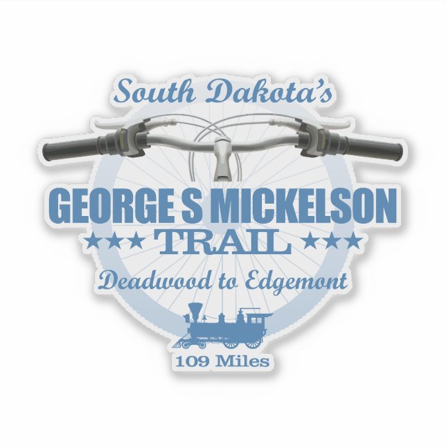 Sticker Le sentier George S Mickelson (H2) (Devant)