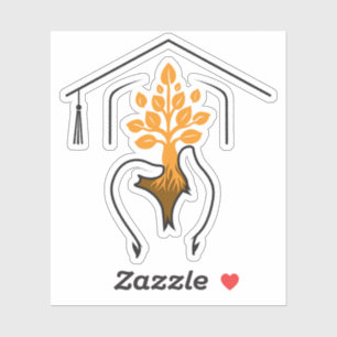 Sticker Le succès est incarné par un puissant slogan