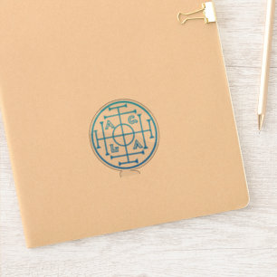 Sticker Le symbole de bonne chance, symbole païen antique