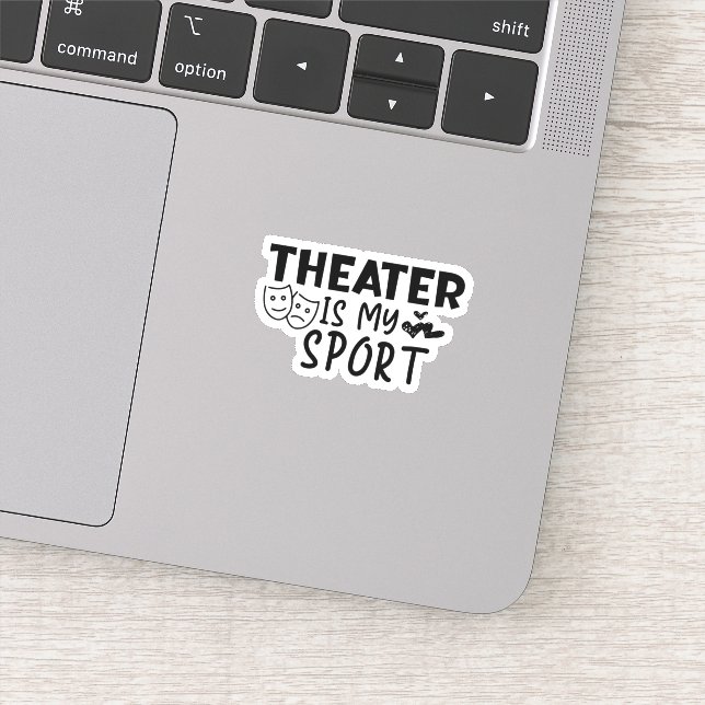 Sticker Le Théâtre Est Mon Sport (Détail)