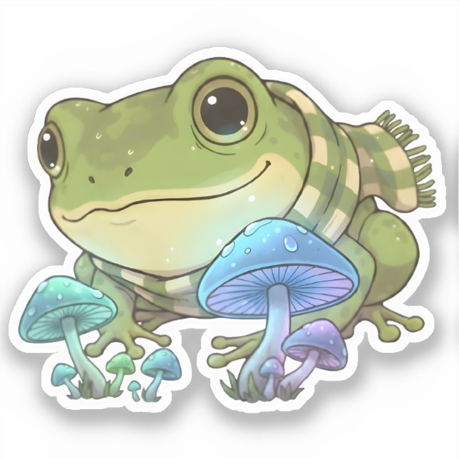 Sticker Le trait curieux de Zochi (Recto)