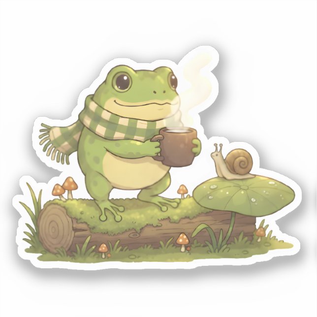 Sticker Le trait de Zochi : cœur tendre (Recto)