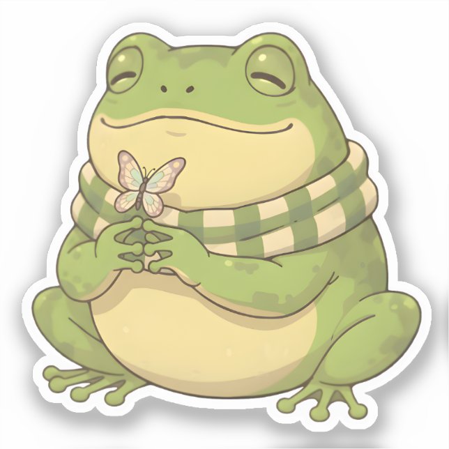 Sticker Le trait Gentil de Zochi (Recto)