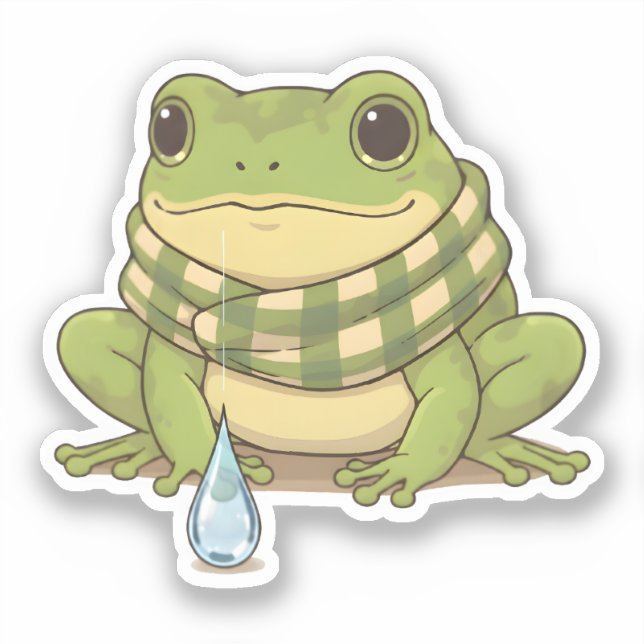 Sticker Le trait Observateur de Zochi (Recto)