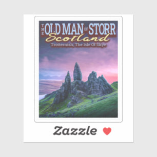 STICKER LE VIEUX HOMME DE STORR - L'ÎLE DE SKYE - ÉCOSSE