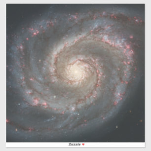 Sticker Le Whirlpool Galaxy M51 & Companion dans l'espace