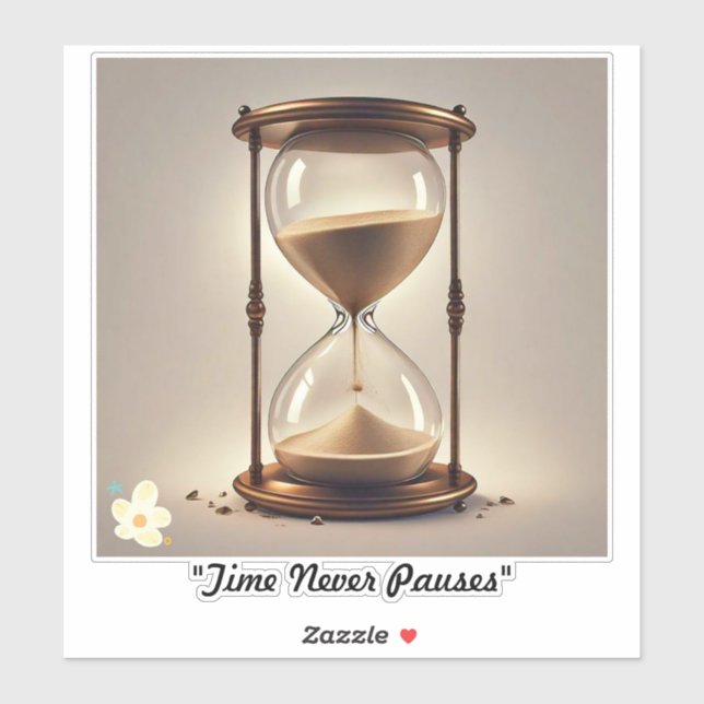 Sticker "Le Whisper du temps" (Feuille)