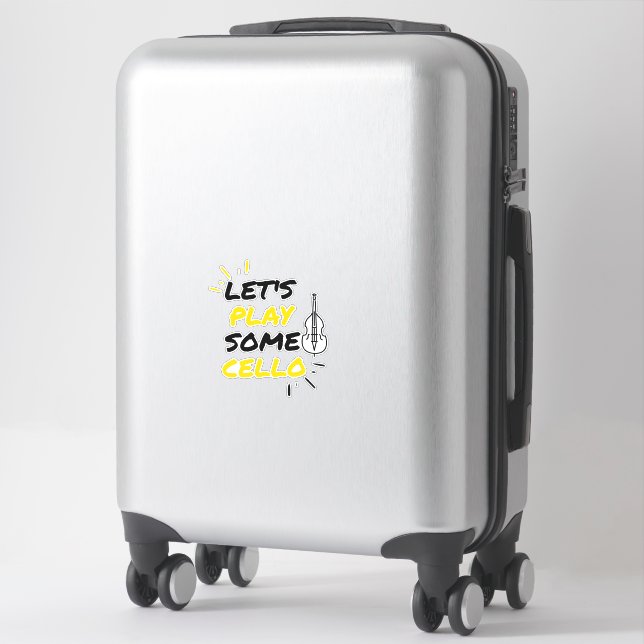 Sticker Lecteur de musique (Sur valise)