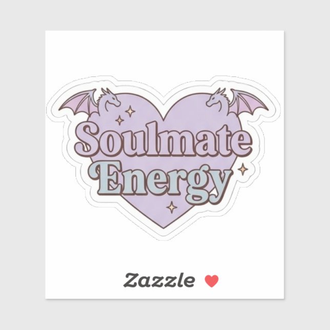Sticker Lecteur de romantasy - Énergie d'âme (Feuille)