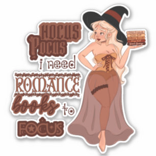 Sticker lecteur Romance Witchy