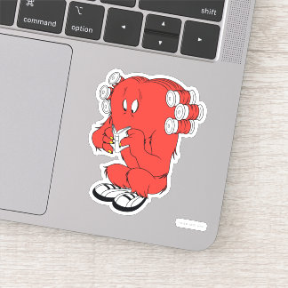 Sticker Lecture du curseur - Couleur complète
