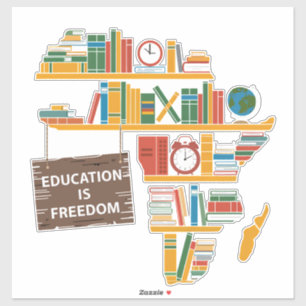 Sticker L'éducation est liberté