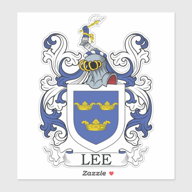 Sticker Lee Family Crest (Feuille)
