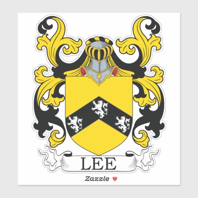 Sticker Lee Family Crest (Feuille)