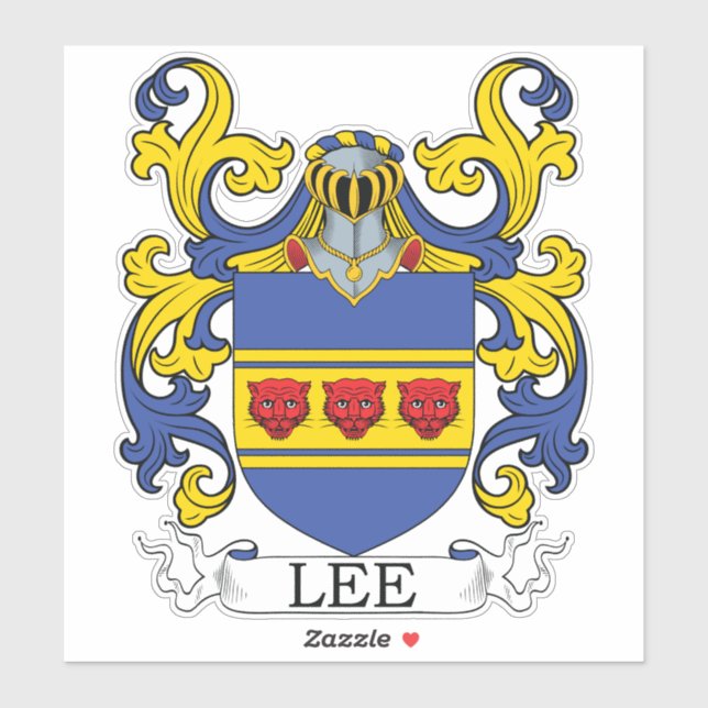 Sticker Lee Family Crest (Feuille)