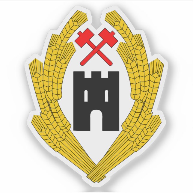 Sticker L'emblème de la tour (première proposition en 1918 (Devant)