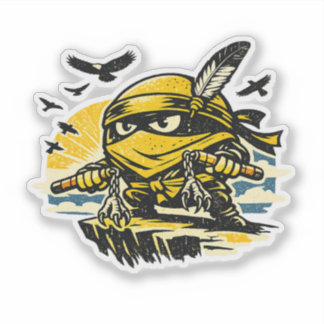 Sticker Lemon Shinobi — Keeper of the Skies 