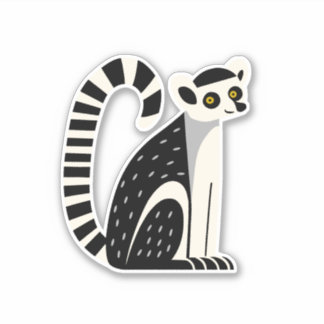 Sticker Lemur