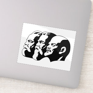 Sticker Lénine, Marx, Engels, Union soviétique, Communisme