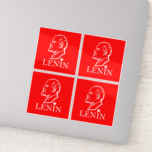 Sticker Lénine, URSS, CCCP, Union soviétique, communisme
