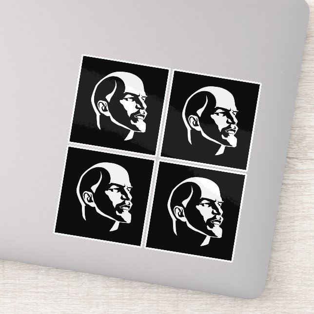 Sticker Lénine, URSS, CCCP, Union soviétique, Communisme (Détail)