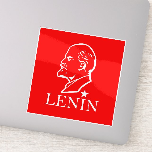 Sticker Lénine, URSS, CCCP, Union soviétique, Communisme (Détail)
