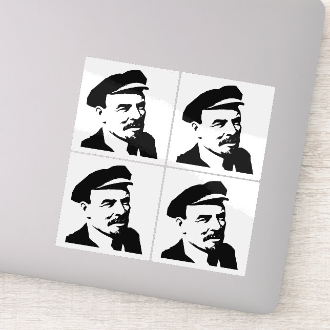 Sticker Lénine, URSS, CCCP, Union soviétique, Communisme (Détail)