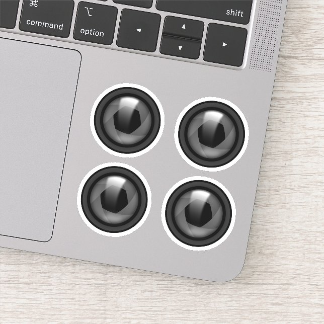 Sticker Lentières de caméra (Détail)