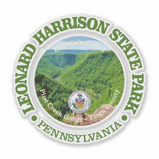 Sticker Leonard Harrison SP (Devant)