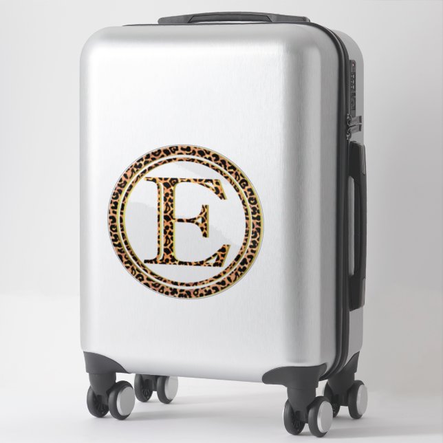 Sticker Leopard E (Sur valise)