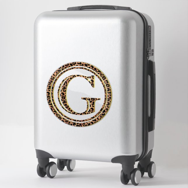 Sticker Leopard G (Sur valise)