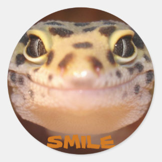 Sticker Leopard Gecko Smile
