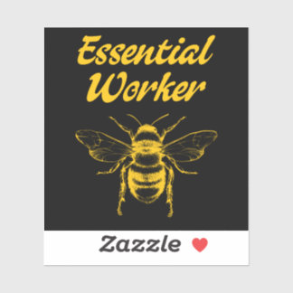 Sticker Les abeilles sont des apiculteurs essentiels Envir