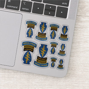 Sticker Les bérets verts des forces spéciales de l'armé